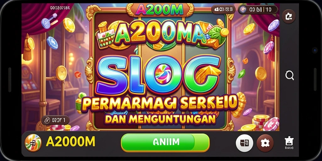 Tampilan gameplay A200M yang menarik dan interaktif.