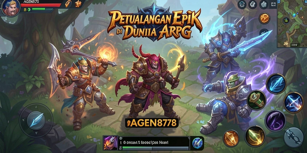 Gameplay seru AGEN878 yang penuh aksi ARPG.