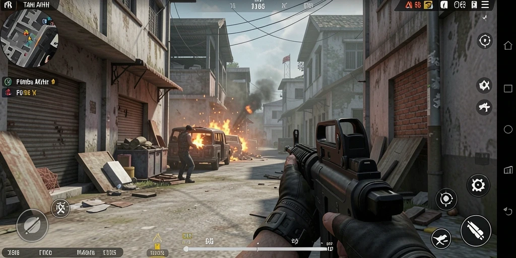 Tampilan gameplay FW66 yang mendebarkan dan menegangkan.