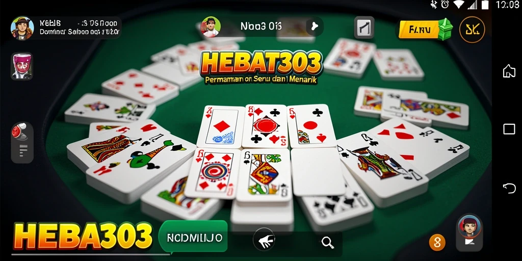 Tampilan gameplay HEBAT303 yang seru dan menarik.