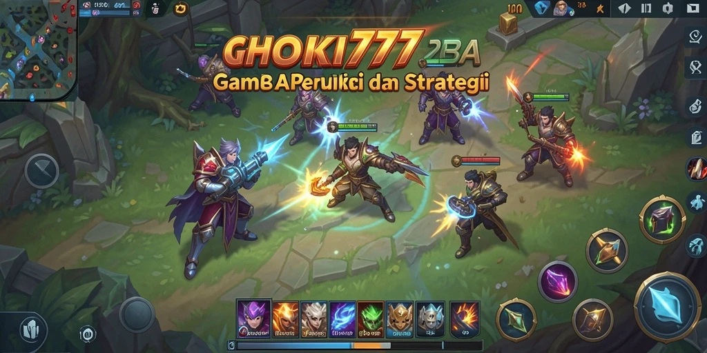 Screenshot dari gameplay HOKI777 yang intens dan penuh strategi.