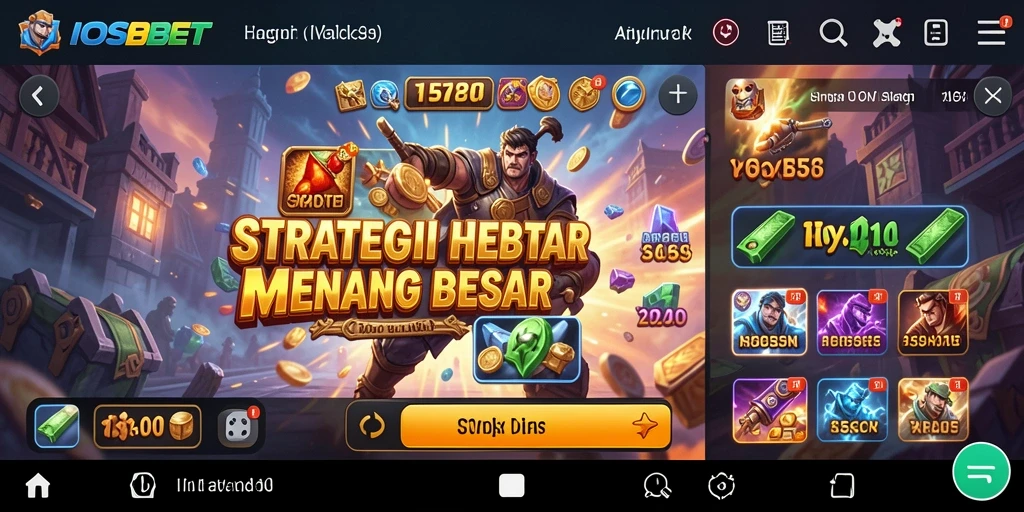 Tampilan gameplay <strong>IOSBET</strong> yang menarik dan seru.