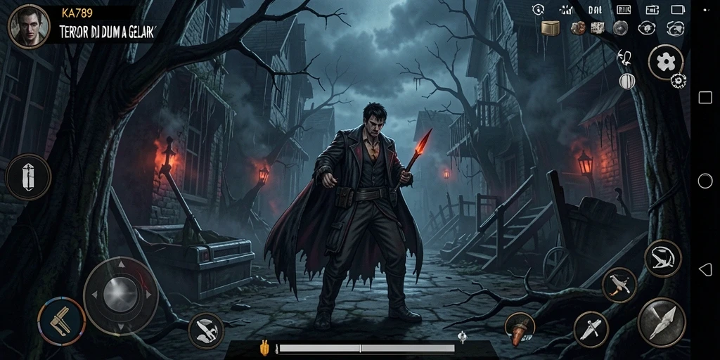 Screenshot utama KA789 menampilkan gameplay Horror yang menegangkan.