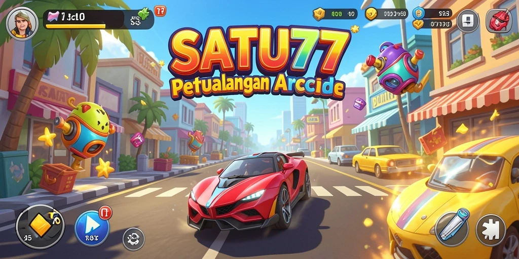 Tampilan permainan SATU77 yang seru dan menantang.