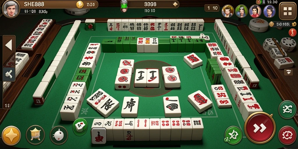Tampilan gameplay SHE888 yang menarik dan seru.