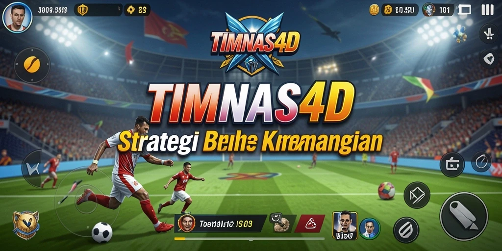 Tampilan gameplay TIMNAS4D yang seru dan menantang