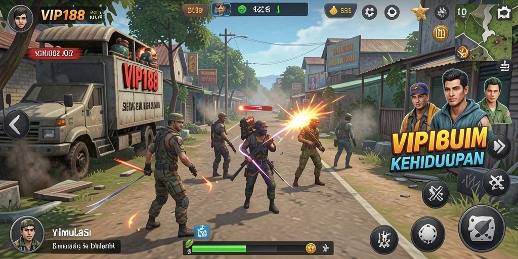Tampilan gameplay VIP188 yang menarik dalam simulasi kehidupan.